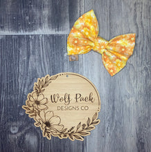 Load image into Gallery viewer, Yellow Summer Fun Bowtie