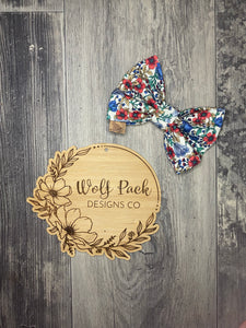In Bloom Bow tie